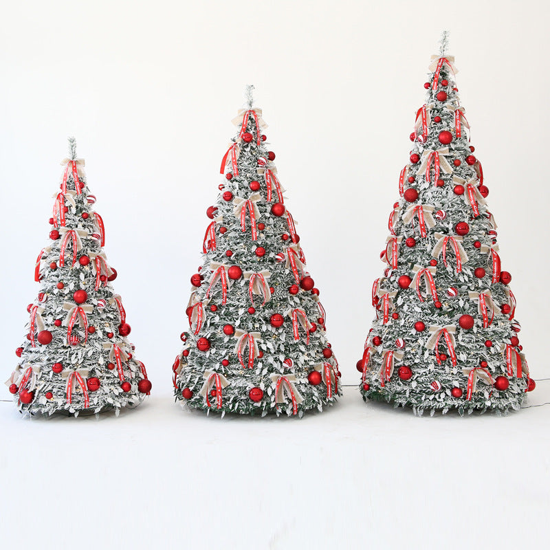 The Golden Frost Pop-Up Christmas Tree Pre-Lit