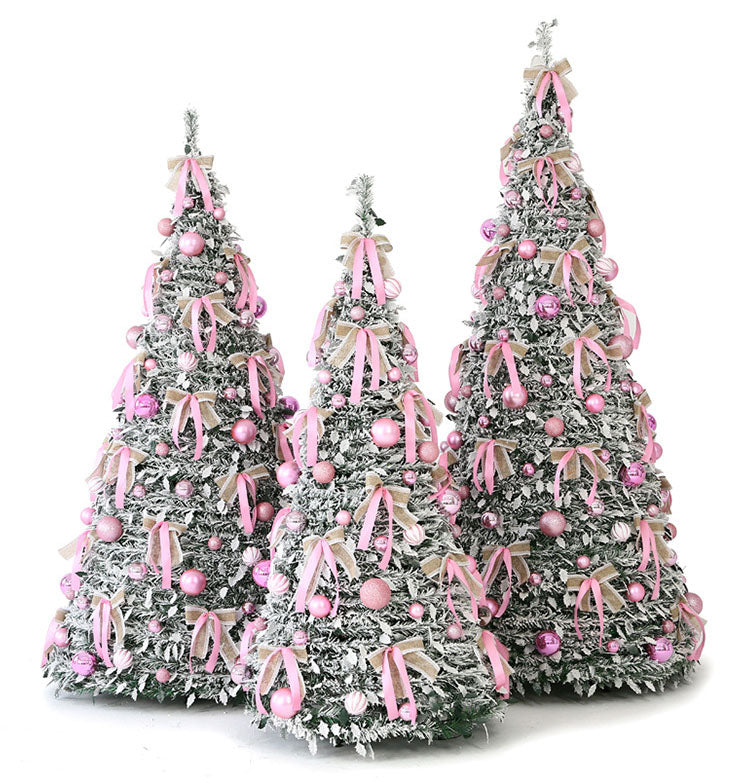 The Golden Frost Pop-Up Christmas Tree Pre-Lit